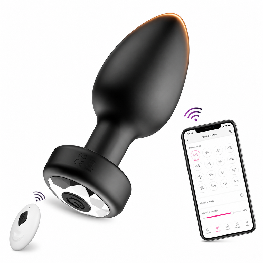Butt Plug Anal Vibrator